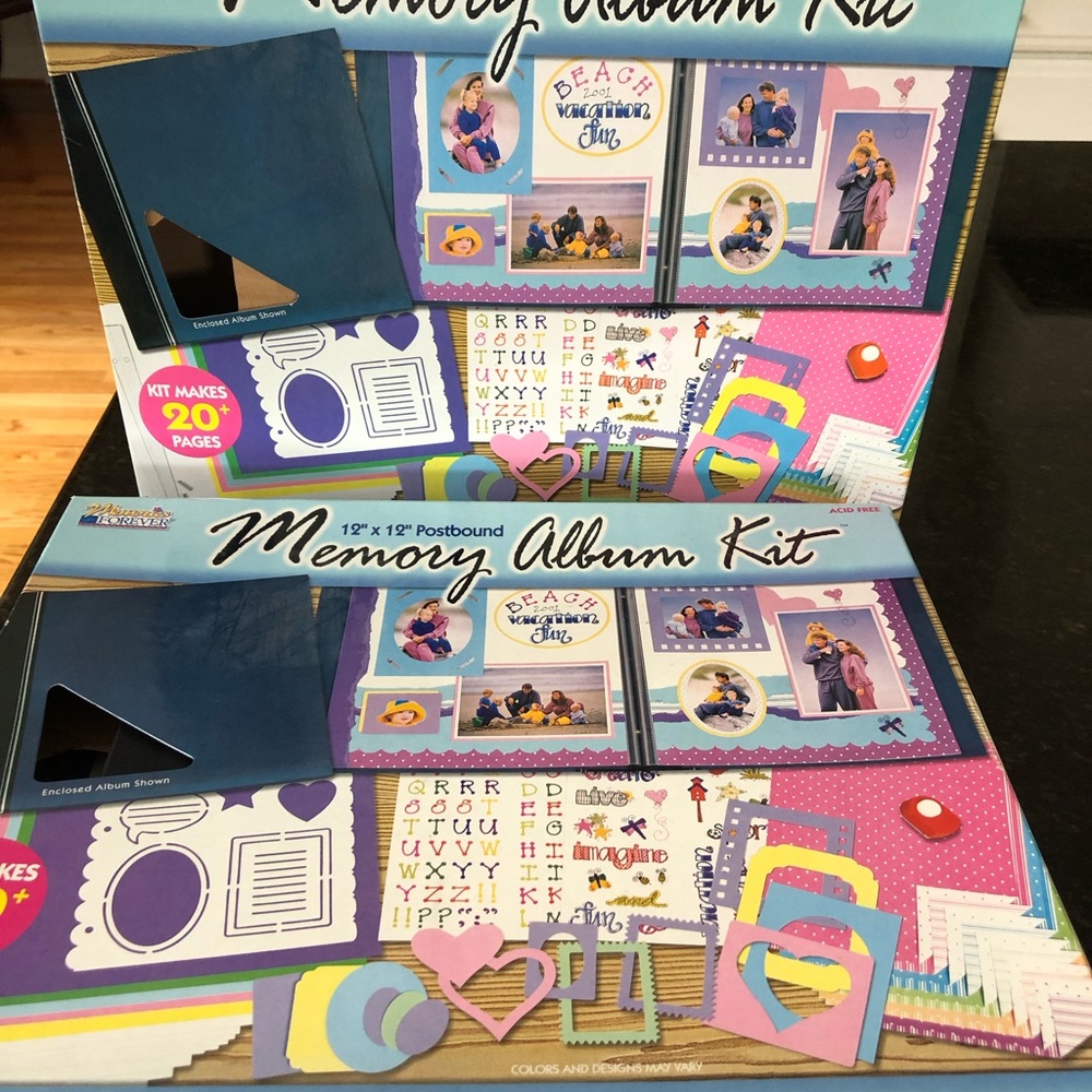 2 Scrapbooking memory kits @ $15 each